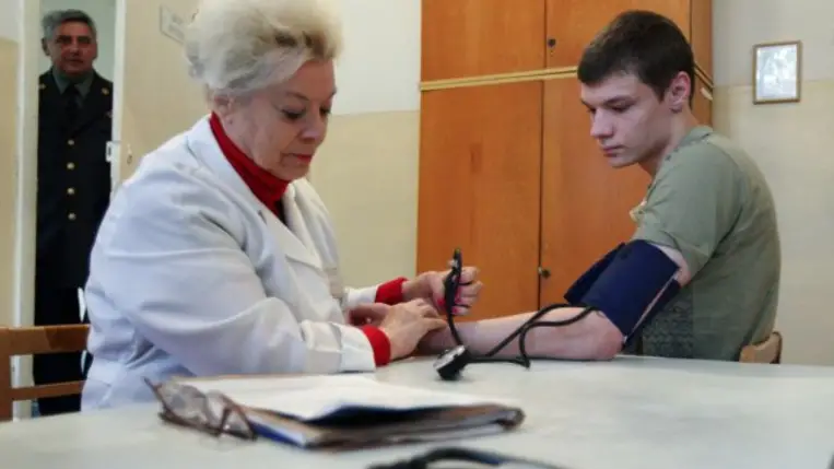 Orvosi vizsgálat. Illusztráció