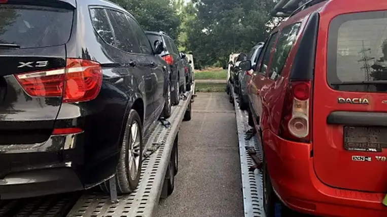 Személygépkocsik. Illusztráció