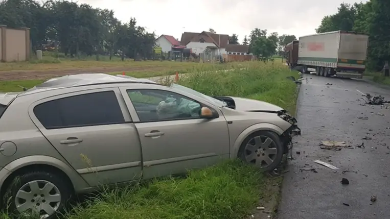 Halálos kimenetelű közlekedési baleset történt Mátészalka és Jármi között. Fotó: police.hu