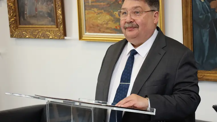 A vendégeket Bacskai József, Magyarország Ungvári Főkonzulátusának vezetője köszöntötte.