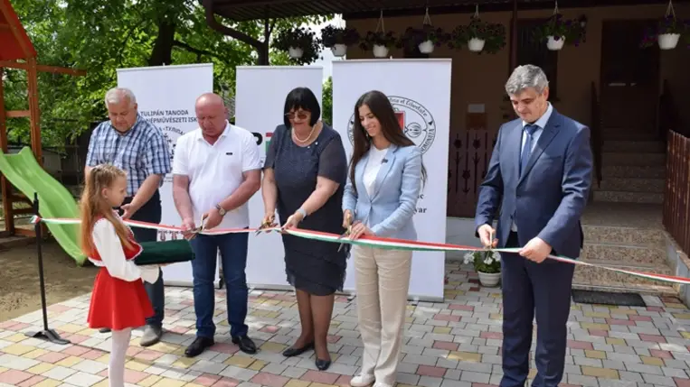 Magyar tannyelvű óvodát adtak át Királyházán. Fotó: Kárpátinfo/Kovács Elemér