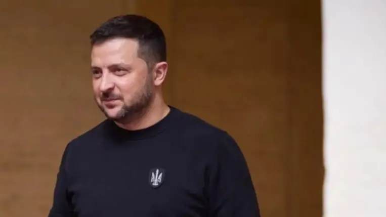 Volodimir Zelenszkij, Ukrajna elnöke. Fotó: president.gov.ua