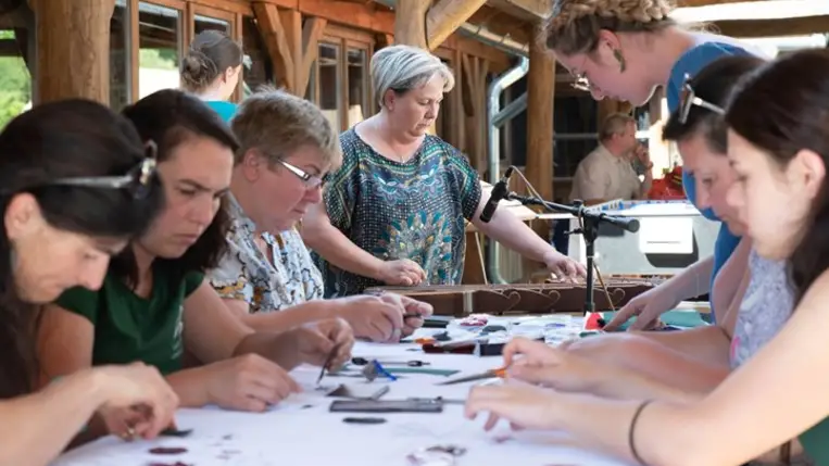 Kárpát-medencei hagyományőrzők dunántúli találkozója. Fotó: Szilárd Katalin