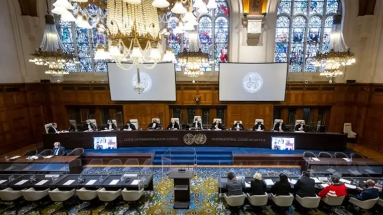 Hágai Nemzetközi Bíróság. Illusztráció