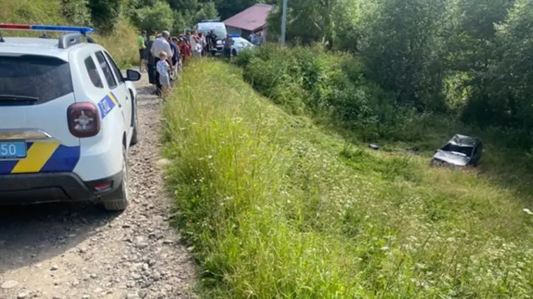 Halálos közúti baleset Kárpátalján. Fotó: Kárpátaljai Rendőrség