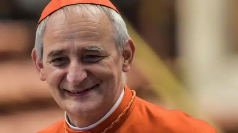 Matteo Maria Zuppi bíboros, az olasz püspöki kar elnöke