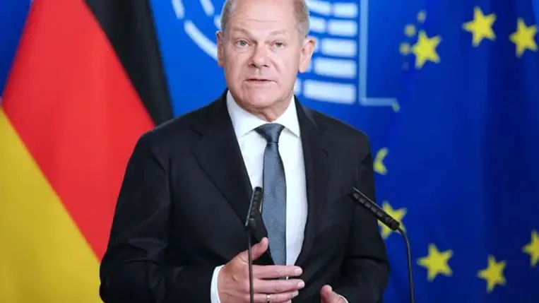 Olaf Scholz német kancellár