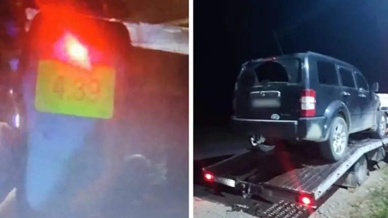 Csontrészeg sofőrt kapcsoltak le az ukrán határőrök. Fotó: Ukrán Állami Határszolgálat