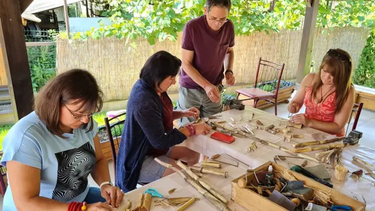 Töltekezés a Marangos partján - Kárpátaljai pedagógusok tábora Visken