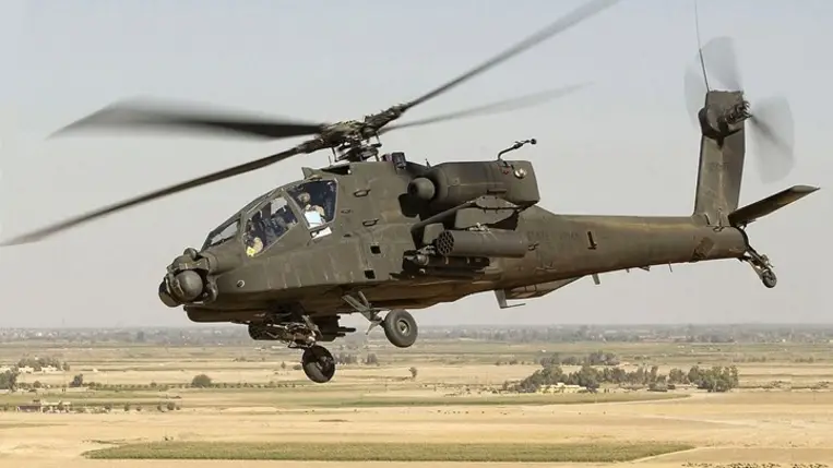 Apache harci helikopter. Illusztráció. Fotó: Wikipédia