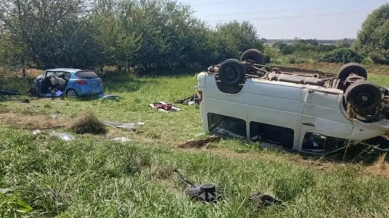  Embercsempész okozott balesetet. Fotó: police.hu