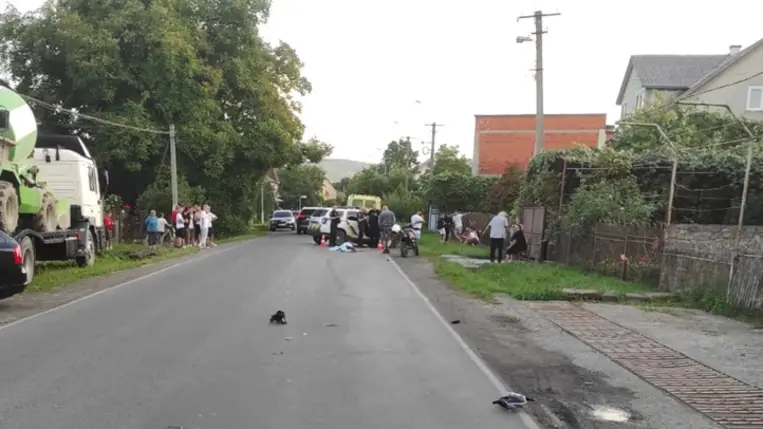 Halálos közlekedési baleset történt Kárpátalján. Egy 93 éves gyalogos férfi vesztette életét. Fotó: Kárpátaljai Rendőrség