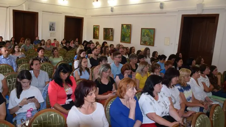 A Kárpátaljai Nyári Kölcsey Pedagógusakadémia nyitórendezvényén. Fotó: Kovács Elemér