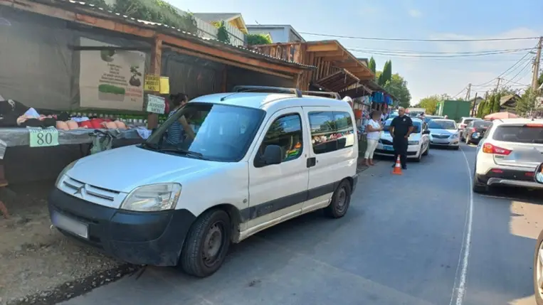Kárpátalján közúti balesetben megsérült egy 8 éves kislány. Fotó: Nemzeti Rendőrség