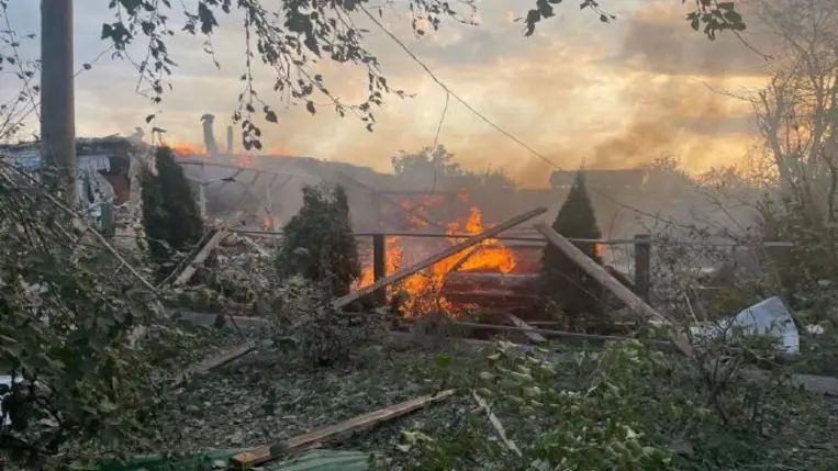Ukrán tisztségviselők: orosz támadás ért több ukrán megyét, áldozatok. Fotók: t.me/ermaka2022