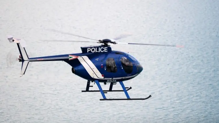 Rendőrségi helikopter. Fotó: police.hu