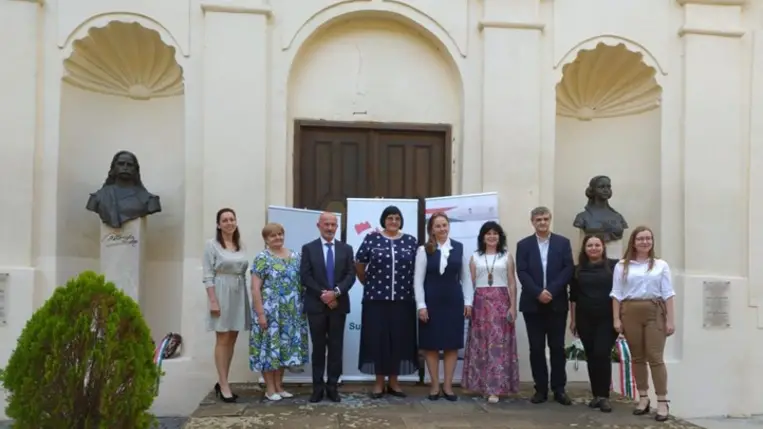 Főhajtás és koszorúzás az ungvári várban - Bercsényire emlékeztek 