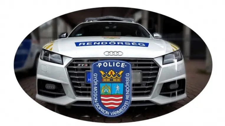 Győr-Moson-Sopron Vármegyei Rendőr-főkapitányság. Illusztráció. Fotó: police.hu