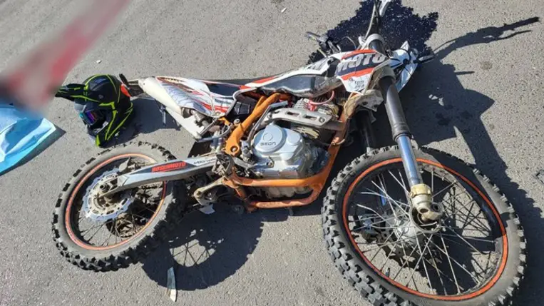 Kárpátalján közúti balesetben életét vesztette egy 16 éves motorkerépáros fiú. Fotó: Kárpátaljai Rendőrség