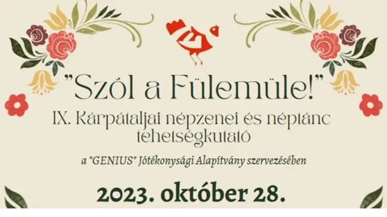 „Szól a Fülemüle!” – IX. Kárpátaljai népzenei és néptánc tehetségkutató