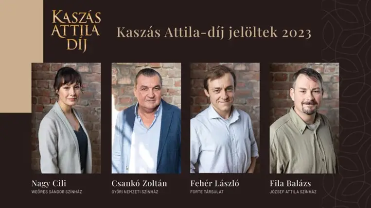 Kihirdették a Kaszás Attila-díj 2023-as jelöltjeit. Fotó: Petőfi Kulturális Ügynökség/kultúra.hu