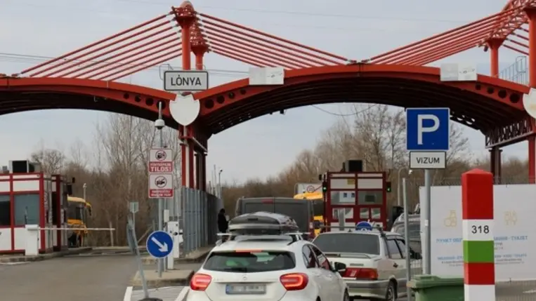 Lónya közúti határátkelőhely. Illusztráció. Fotó: police.hu