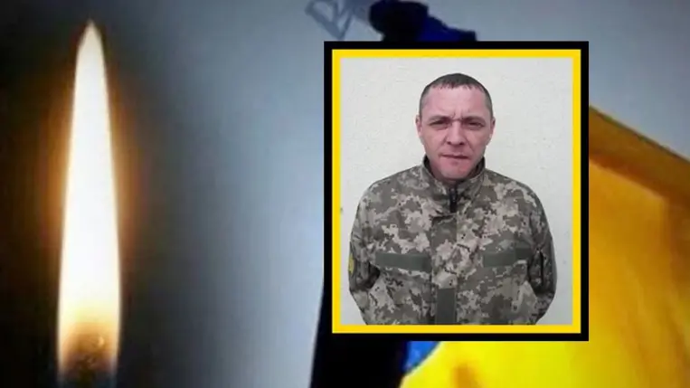 Mihajlo Maruska, a beregszászi járási Olesnik (Szőlősegres) falu lakosa életét vesztette a háborúban. Fotó: Nagyszőlősi Városi Tanács