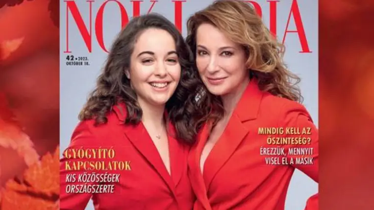 Stahl Judit lánya már 18 éves: Hannával összeöltöztek a címlapra