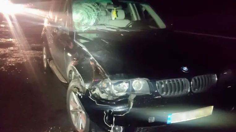 Halálra gázoltak egy gyalogost Kárpátalján. Fotó: Nemzeti Rendőrség