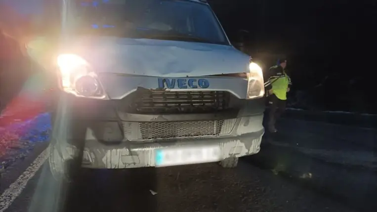 Közúti balesetben meghalt egy 47 éves gyalogos Kárpátalján. Fotó: Nemzeti Rendőrség