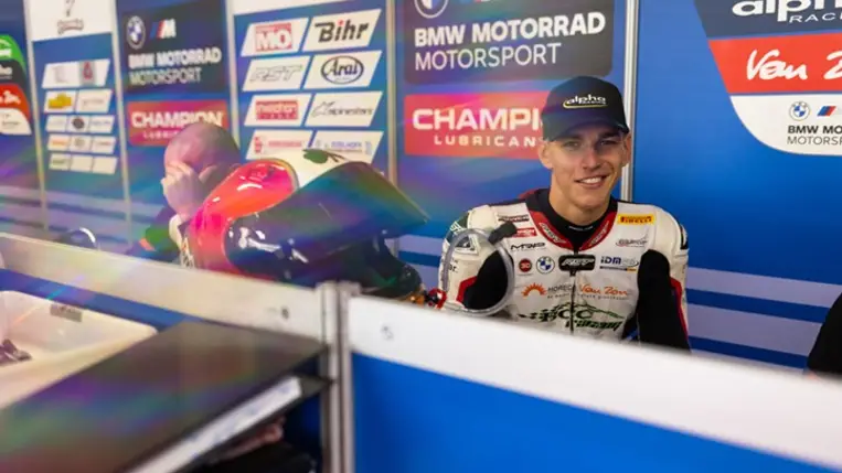 Kovács Bálint: „Tanulóév volt az idei, de eredményes”. Fotó: H-Moto Team