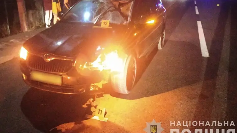 Közúti balesetben életét vesztette egy 61 éves gyalogos nő Kárpátalján. Fotó: Nemzeti Rendőrség