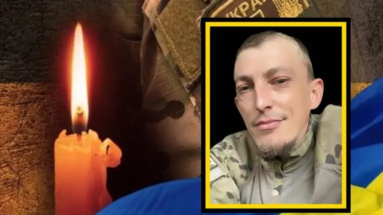 A huszti járási Bilki község lakója, a 33 éves Ivan Pap elesett a háborúban. Fotó: Bilki 2. számú középiskola