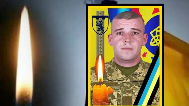 A kárpátaljai Ivan Popovics meghalt a háborúban. Fotó: Ilosvai Városi Tanács