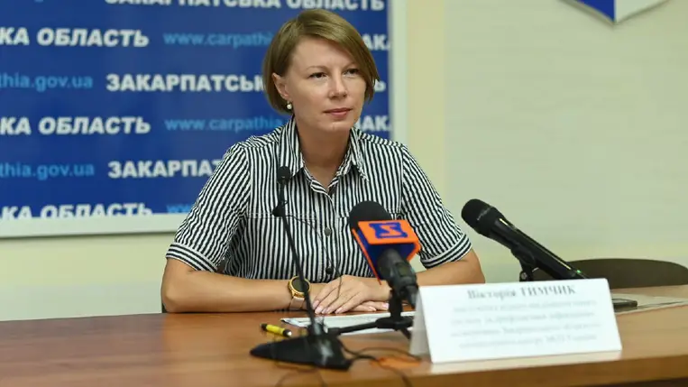 Viktória Timcsik, a kárpátaljai Köjál járványügyi osztályának vezetője.