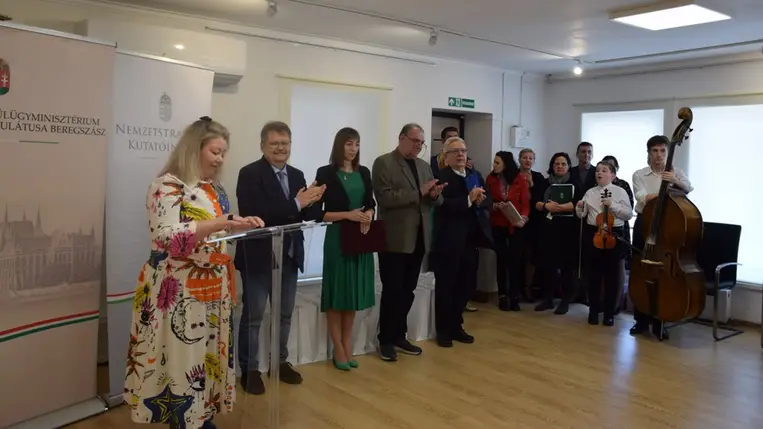 Rajz- és esszépályázat eredményhirdetése Beregszászon. Fotó: Kárpátinfo/Kovács Erzsébet