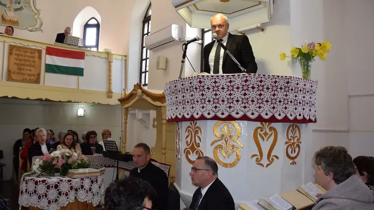 Tavaszi nőszövetségi csendesnap Szőlősgyulán - „Szeret az Úr, azért nincs még végünk”. Fotó: Kárpátinfo/ Marton Erzsébet