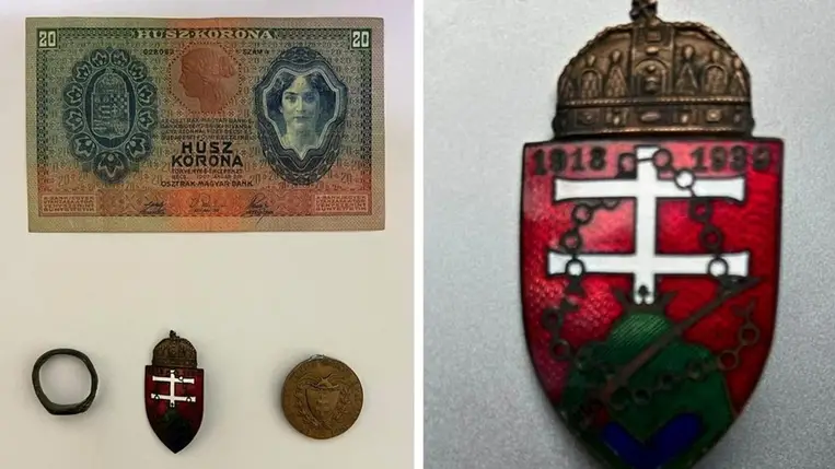 Régiségeket foglaltak le Asztélynál. Fotó: Kárpátaljai Vámhivatal