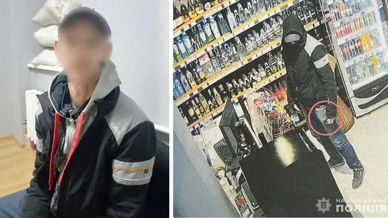 Csaknem egy évig használta a talált bankkártyát, közel 40 ezer hrivnyát költött el róla.  Fotó: Nemzeti Rendőrség 