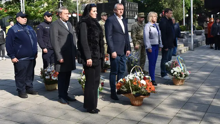 A csernobili tragédia áldozataira emlékeztek Beregszászban. Fotó: Babják Zoltán Facebook-oldala