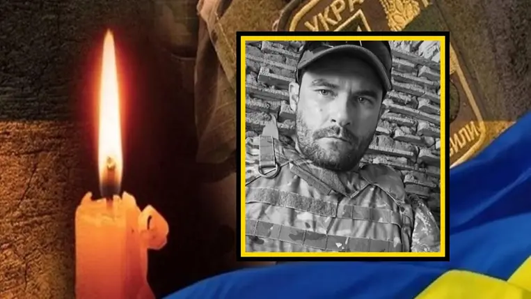 Az orosz megszállókkal vívott harcban életét vesztette Oleh Beca 1989-es születésű őrmester. Fotó: Kárpátinfo/Babják Zoltán Facebook-oldala