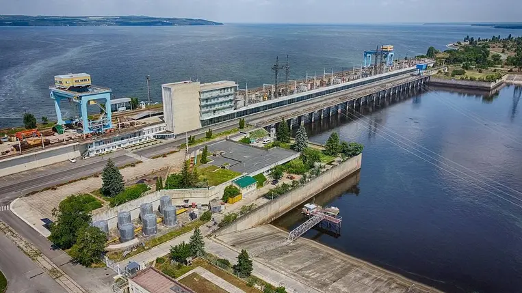 Vízerőmű. Illusztráció