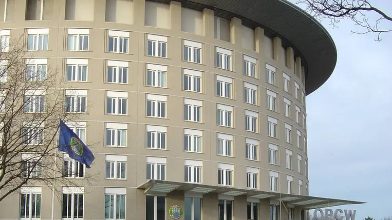 Az OPCW székháza Hágában
