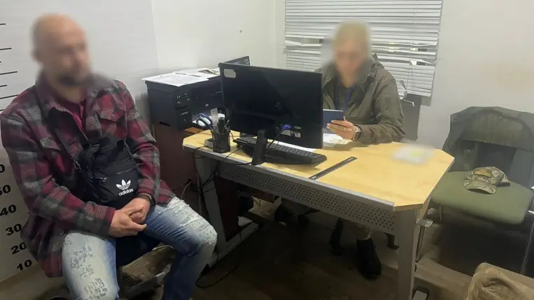 Felesége hamis halotti bizonyítványával bukott le Asztélynál. Fotó: Ukrán Állami Határőrszolgálat