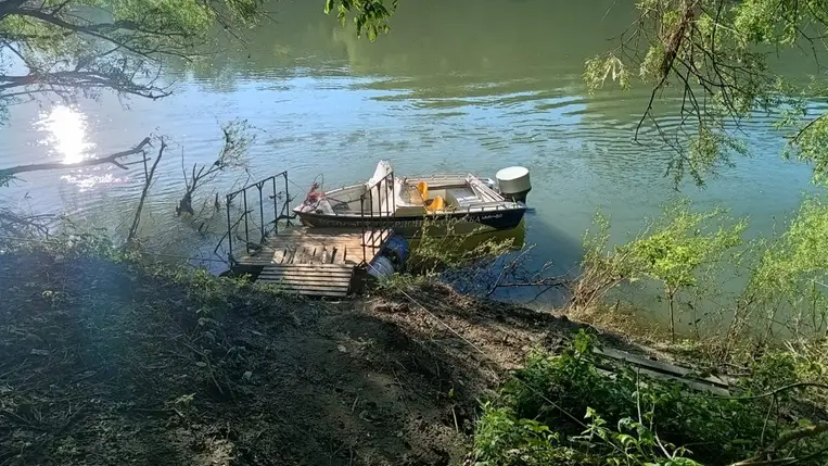 Férfi holttestet találtak a Tiszában Badalónál. Fotó: Ukrán Állami Határőrszolgálat