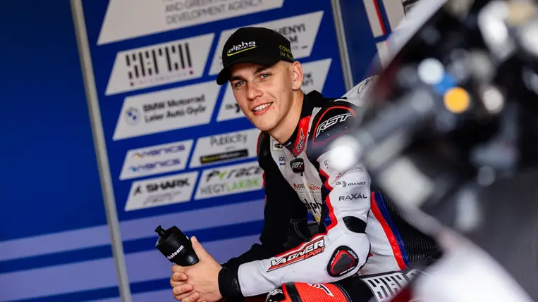 Kovács Bálint erősen akar kezdeni a cseh pályán, hogy legyen mire építenie a futamokon. Fotó: Racing Passion Photography - Damon Teerink