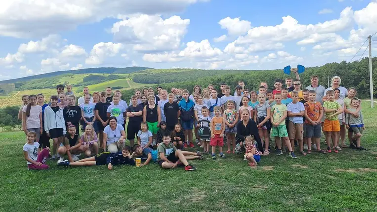 Keresztyén táborhetek a Bereg Campben - Hősök, bajnokok az ige tükrében.  Fotó: Kárpátinfo/Kovács Erzsébet