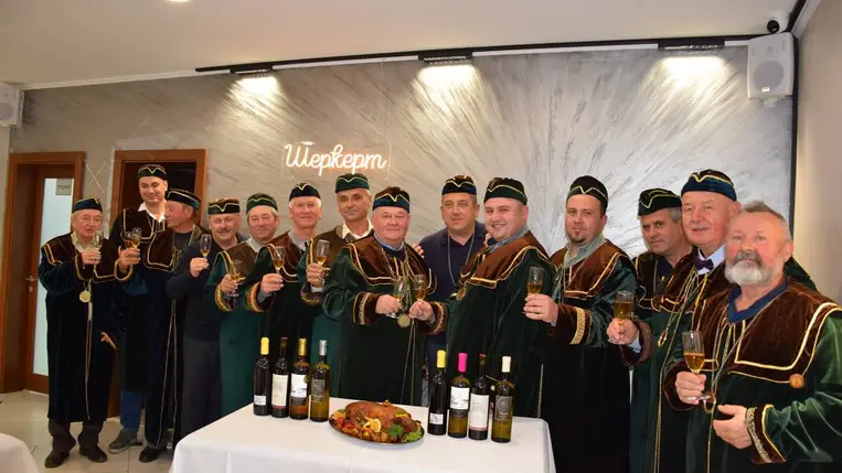 A beregszászi borlovagok találkozóján - Klímaváltozás: kihívások és válaszok.Fotó: Kárpátinfó/ Kovács Elemér