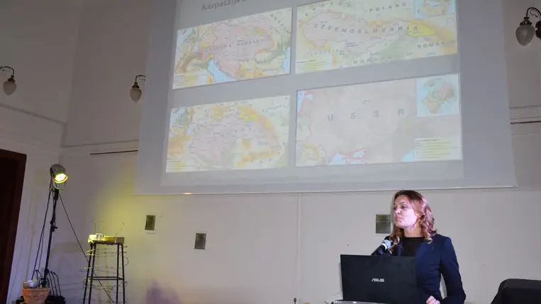 Tematikus előadással egybekötött megemlékezés a Rákóczi Főiskolán - Uram, segíts haza minket. Fotó: Kárpátinfó/ Kovács Elemér