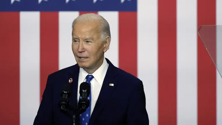 Joe Biden amerikai elnök 2024. december 16-án Washingtonban Fotó: Kevin Dietsch / Getty Images Hungary